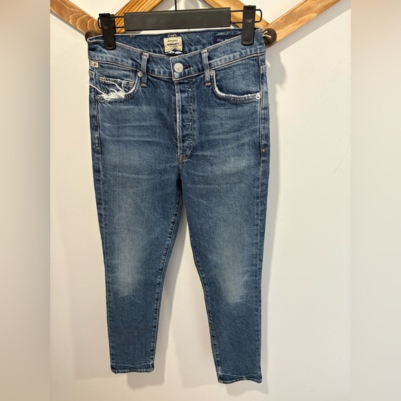 NWT- Citizins of humanity - OLIVIA HIGH RISE SLIM JEAN - Picture 10 of 13